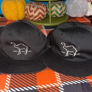 #vintage #classic #bundle CamelCigarettes blu wht Stitch Camel Snapback lot of 2